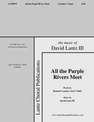 All the Purple Rivers Meet SAB choral sheet music cover Thumbnail